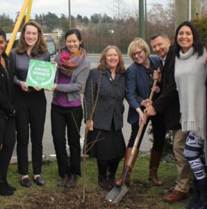 The Access RDSP Team with shovels