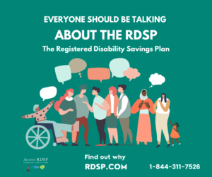 RDSP awareness month Facebook graphic
