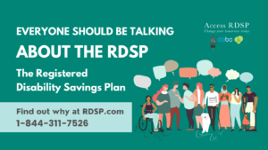 RDSP Awareness month twitter graphic